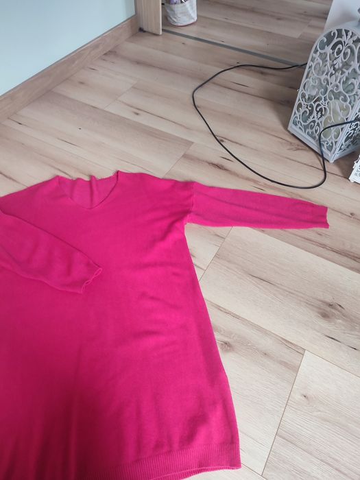 Sukienka -swetr owersaiz