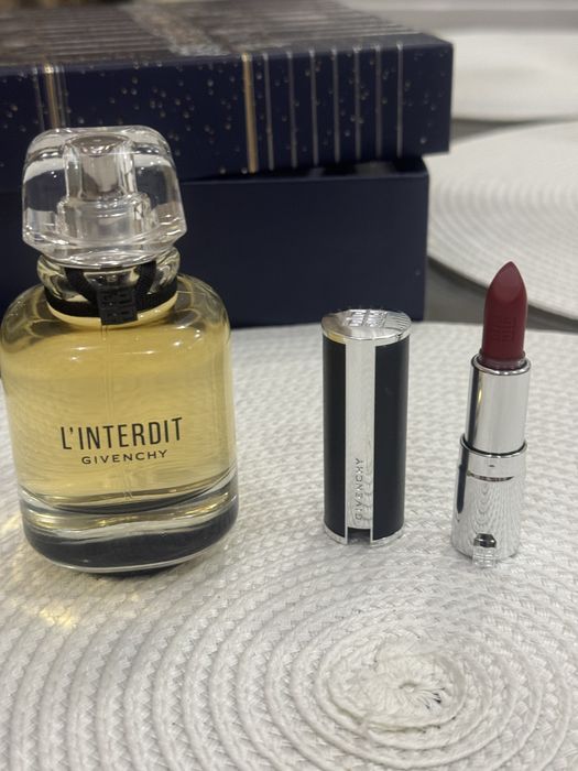 Парфуми Givenchy L’interdit і помада