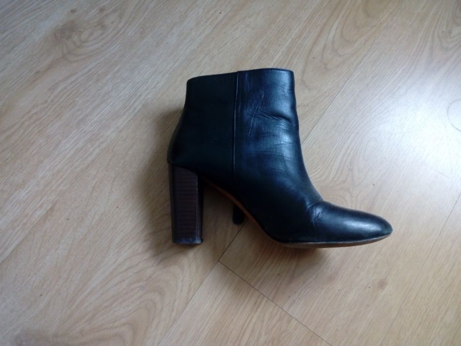 Botins pretos Zara