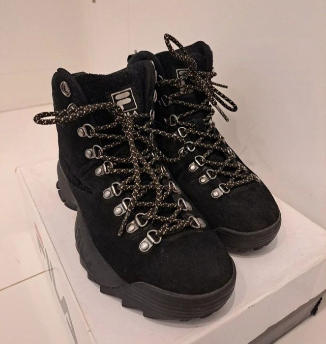 Trapery, buty zimowe damskie Fila