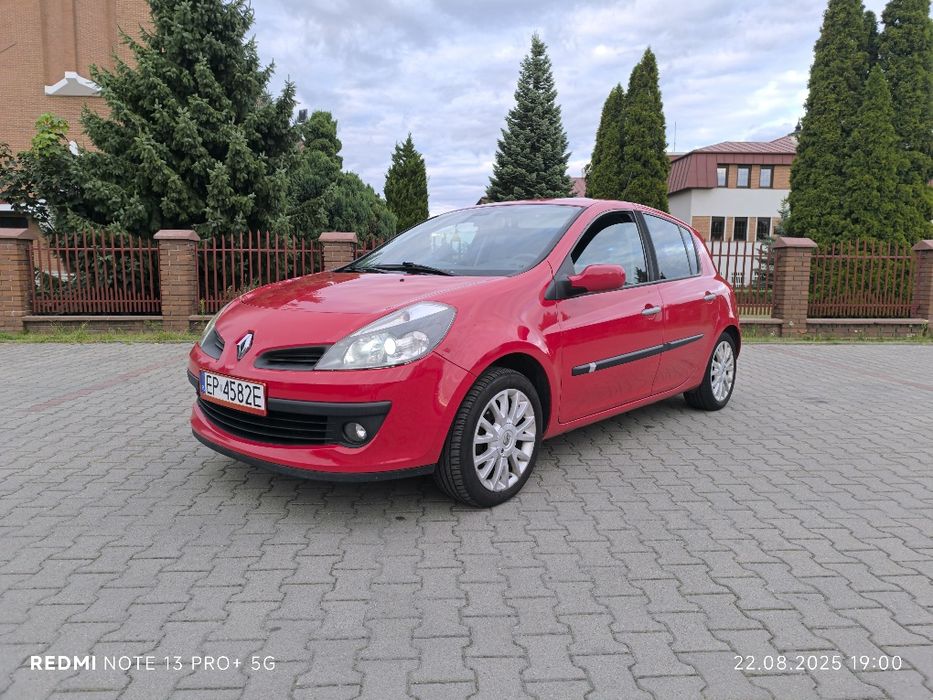 Renault Clio III 1.6 16V Benzyna + LPG 2007r. Do obejrzenia w Weekend