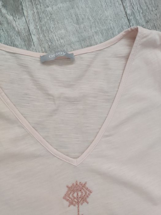 T-shirt damski Boho 40 L Orsay zdobiony