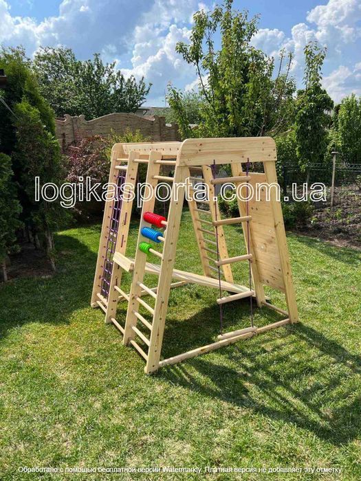 Спортивный комплекс детский. Игровая площадка, Качели, горка