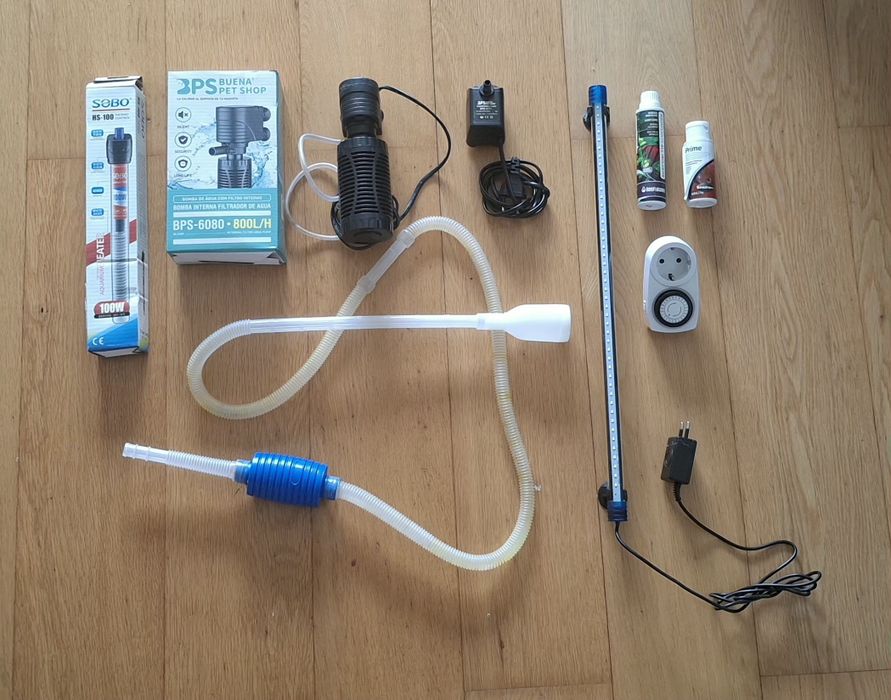 Kit para aquário - acessórios