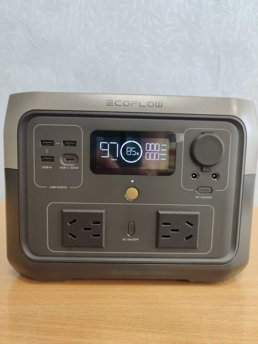 EcoFlow RIVER 2 Max 512 Вт·г + чохол. Ідеальний стан