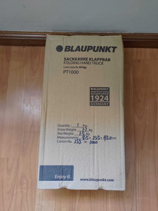 Carro de Transporte Blaupunkt PT1000 Dobrável