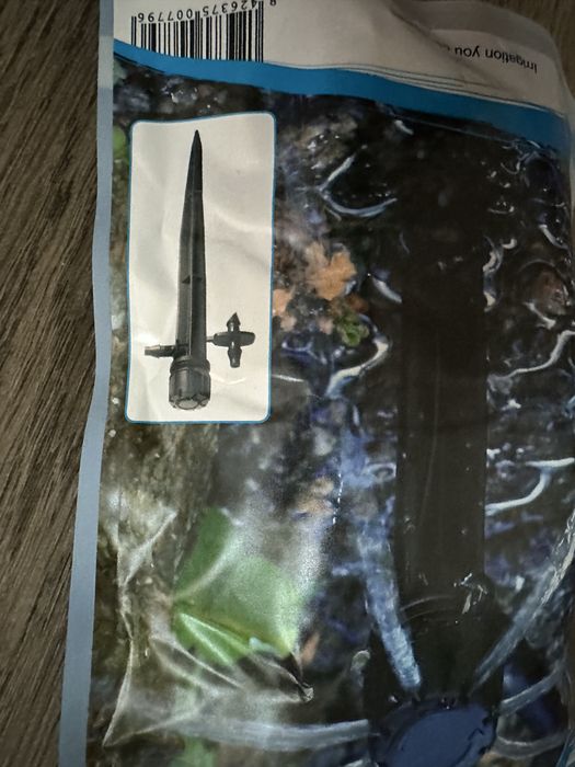 Saidas de agua para rega de hortas e jardins