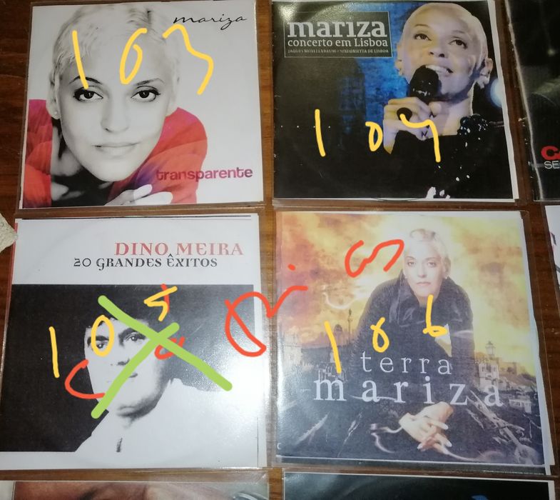 CDs cópias várias