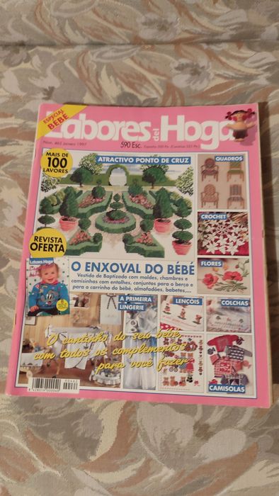 Conjunto de 5 revistas de labores