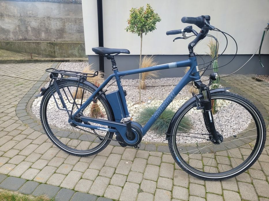 Rower elektryczny KALKHOFF AGATTU kola 28 cali rama L ladowarka transp