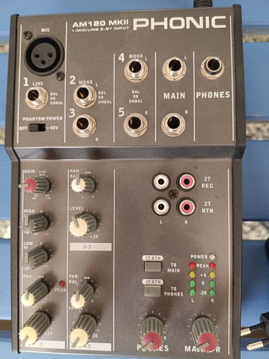 Mixer AM 120 MKII Phonic firmy Thomann