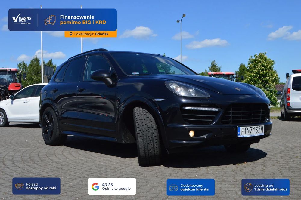 Porsche Cayenne GDAŃSK [14774]GTS 420KM, napęd 4X4, 4,8 B.panoramadach, Bose,alkantara