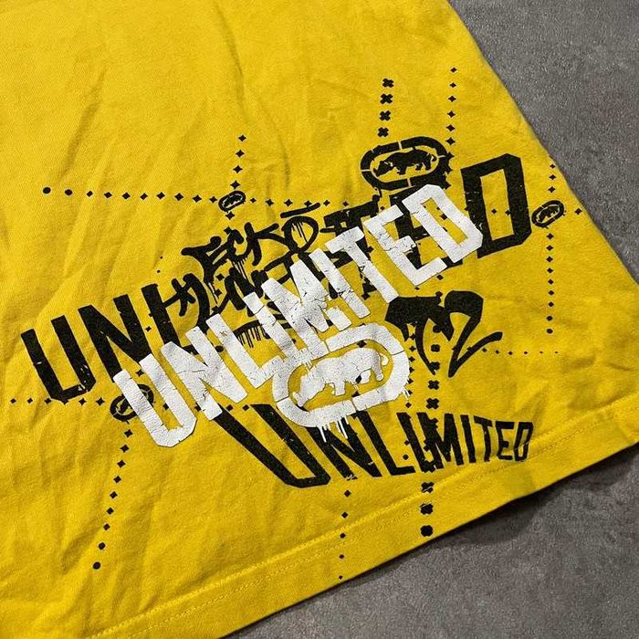 Vintage Koszulka Ecko Unltd T-Shit Big Logo Rap Hip Hop Baggy Style