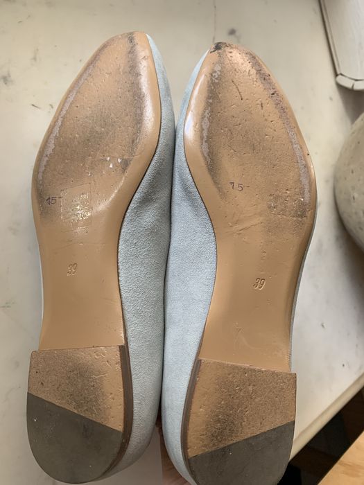 Балетки туфли замшевые 39 размер