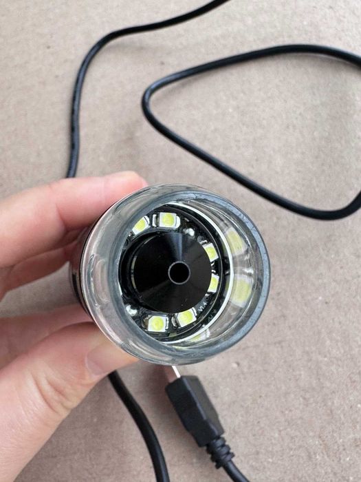 Цифровий USB мікроскоп 1600X з led підсвічуванням портативний