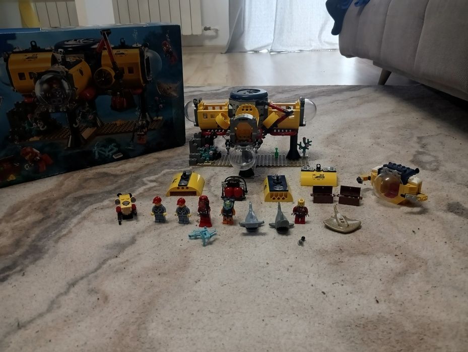 LEGO city baza badaczy oceanu (60265) + Dodatki  i pudełko oryginalne