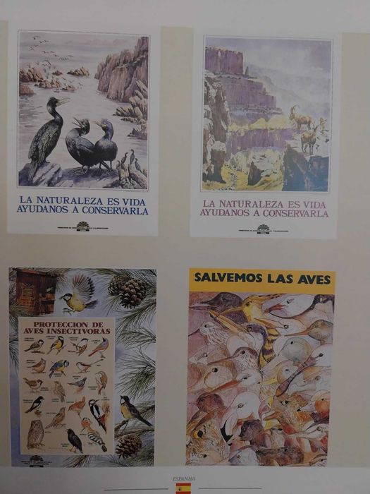 Florestas em cartaz. Álbum de cartazes editados em mais de 40 países.