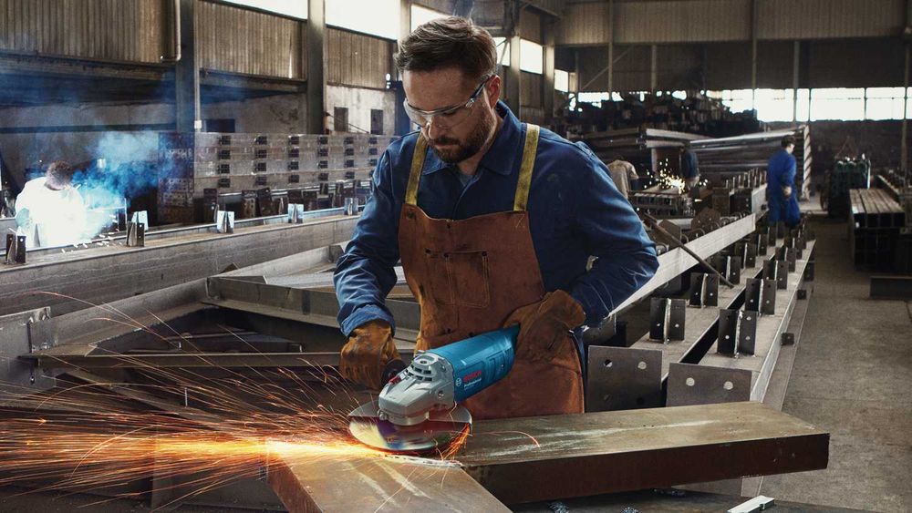 Угловая шлифмашина (болгарка) GWS 2200 Bosch Professional (230 круг) (06018C1320)