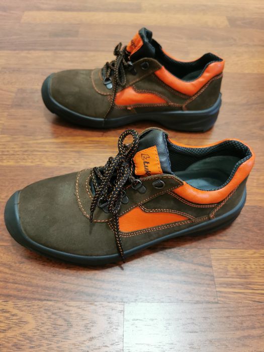 Skórzane Robocze Buty Męskie Łukpol Lekkie Wygodne