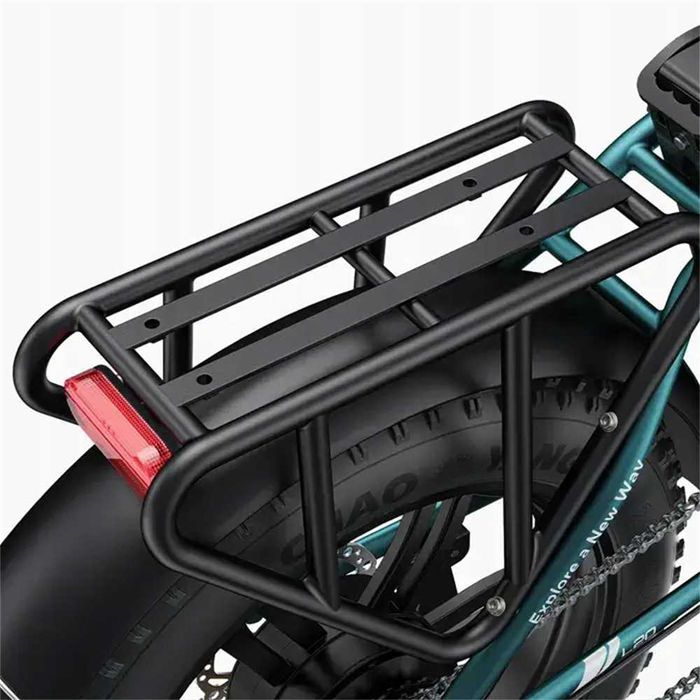 Rower Elektryczny ENGWE L20 Boost, 48 V 13 Ah, 20 x 4.0, 7 biegów  LCD, 250 W, do 25 km/h, zasięg do 120 km Czerwony.