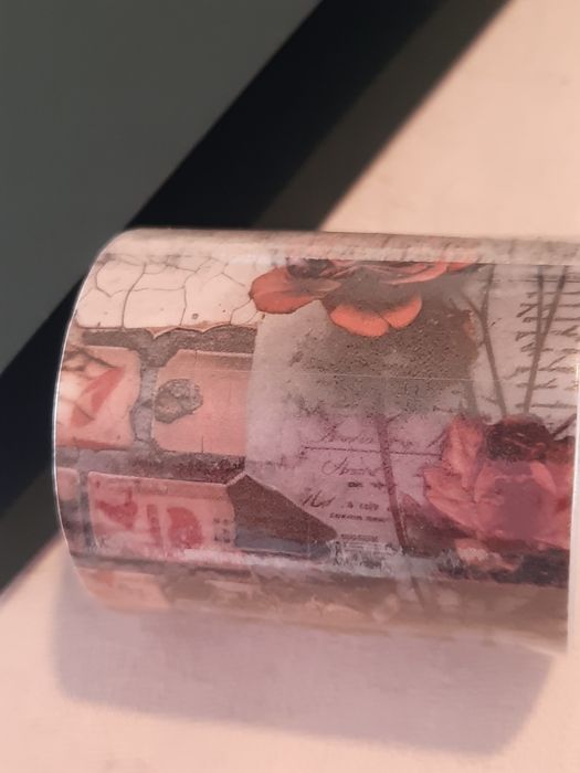Coleção 6 rolos de fitas washi
