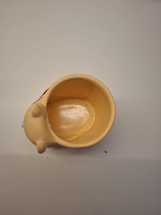 Osłonka na doniczkę z misiem i sercem