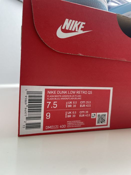 Nike Dunk Low Argon Blue