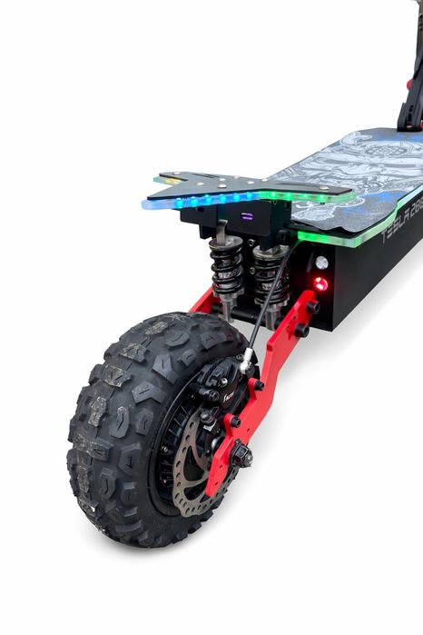 Полноприводный электросамокат Tesla 2800  2×2500W  60V 30Ah
Полный при