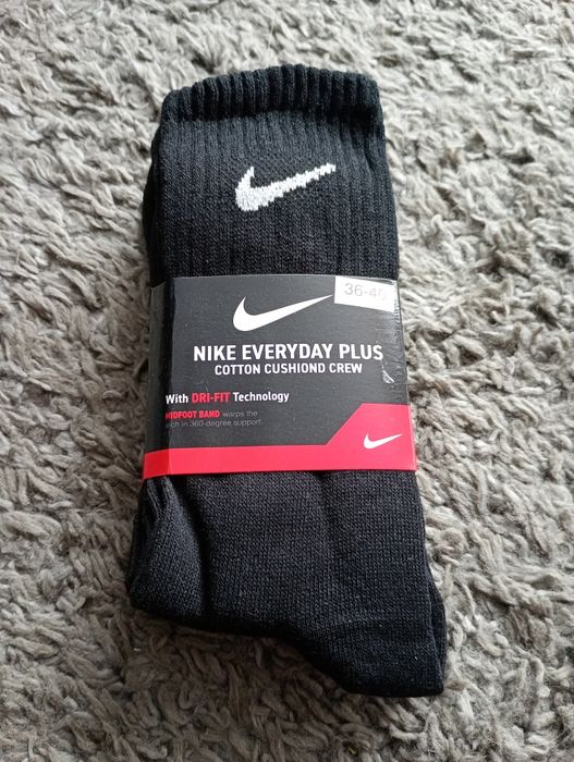 Skarpety Nike czarne