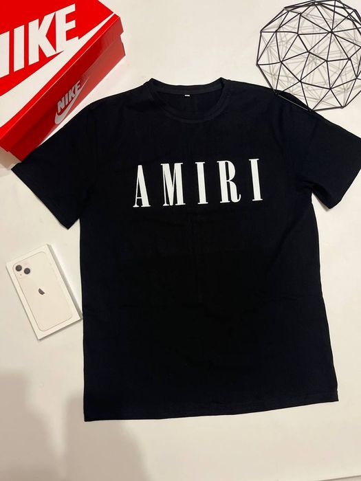 Футболка AMIRI/чорна/Амірі/унісекс/чоловіча/amiri/Амірі/дешево/Amiri