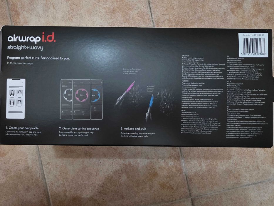 Secador Dyson airwrap novo