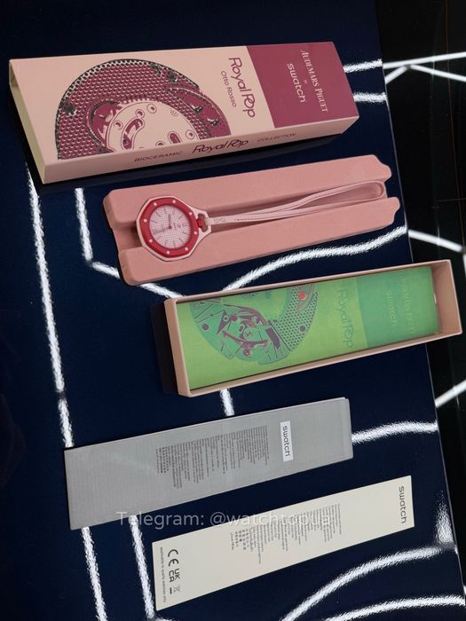 Механічний годинник Audemars Piguet × Swatch Royal Pop Otto Rosso