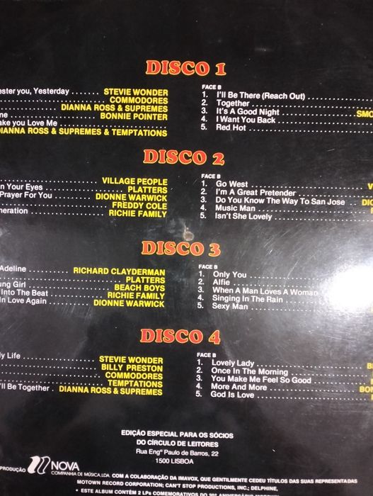 VENDA 40 Million Sellers 4 LP's