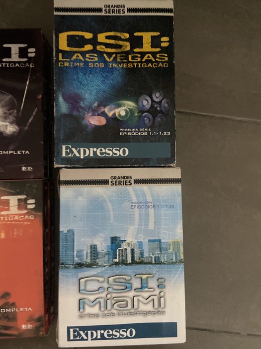 DVDS  serie CSI vendo series