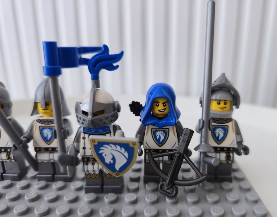 Nowe zestaw 5x Lego Rycerz Herbu Konia Castle