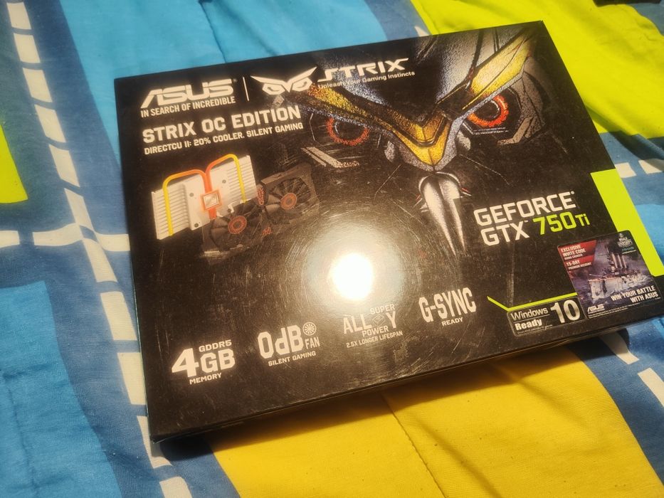 ASUS Strix Nvidia GeForce GTX 750TI 4GB