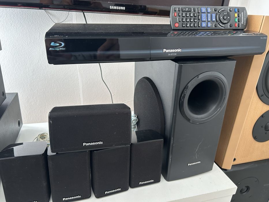 Panasonic Model SA-BT230 блюрей проигрыватель и колонки
