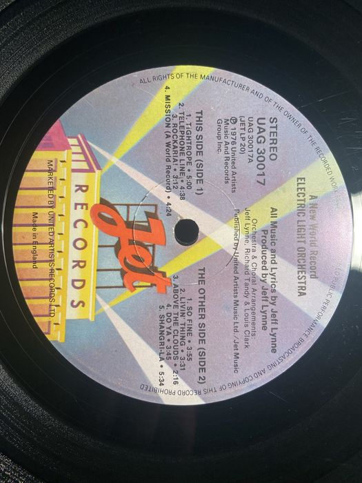 Electric Light Orchestra (ELO) - 8 LP