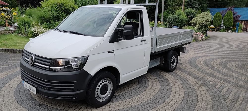 Volkswagen Transporter t6 skrzyniowy rama brygadówka kiper wywrotka plandeka