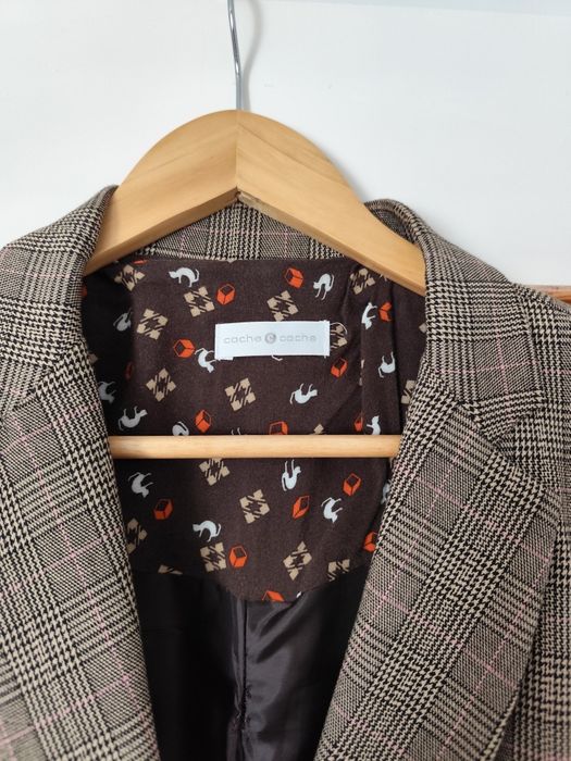 Marynarka w kratkę Cache Cache