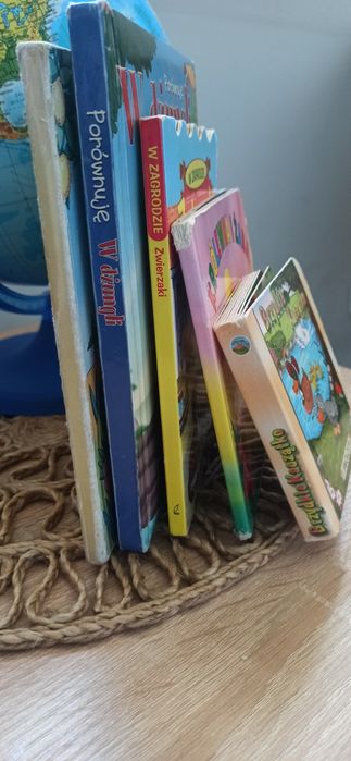 Książeczki o zwierzętach dla maluchów 5 szt.