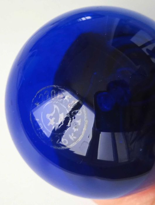 Інфрачервона лампа розжарювання мініна синя лампа (кобальтове скло)