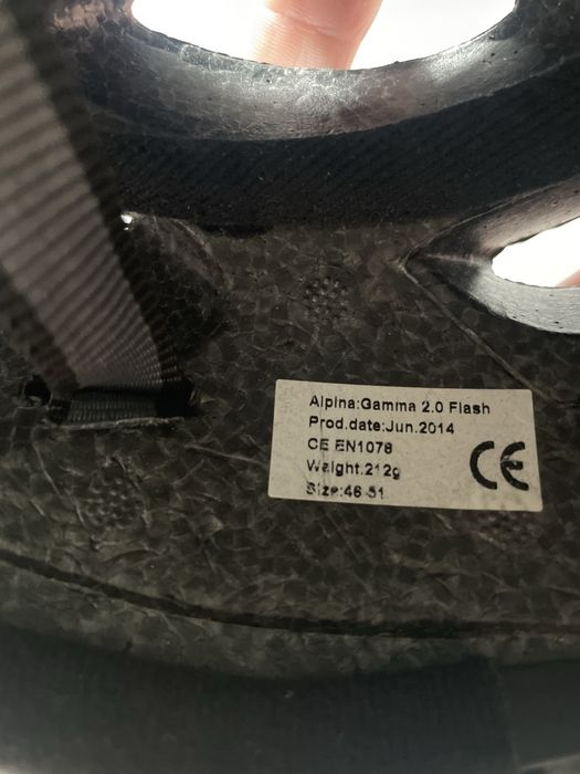 Kask dziecięcy rower Alpina Gamma 2.0 Flash 46-51 cm 212g