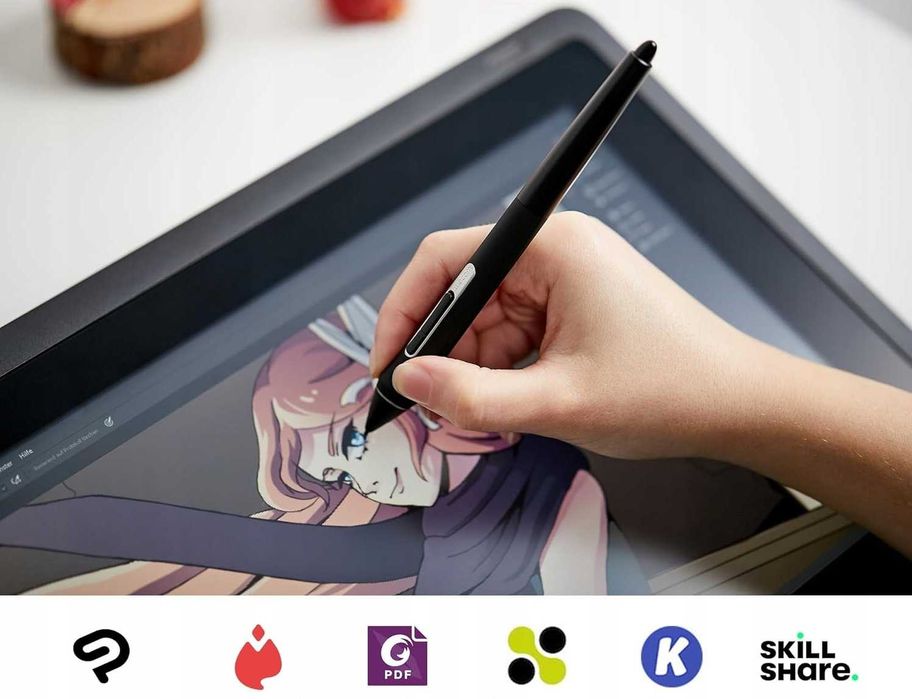 Wacom Cintiq 16 DTK-1660 + Pro Pen 2 - profesjonalny tablet graficzny / monitor
