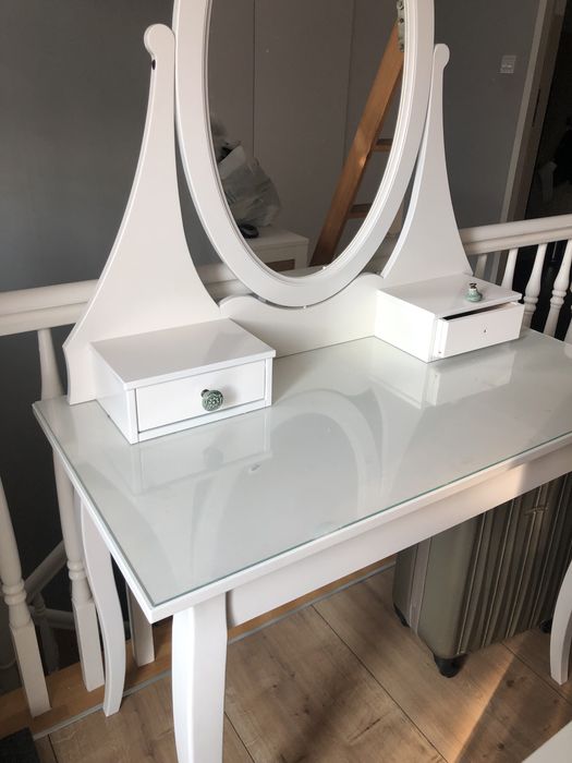 Toaletka ikea biała