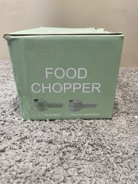 Elektryczny rozdrabniacz-siekacz-szczotka do warzyw Bezprzewodowy