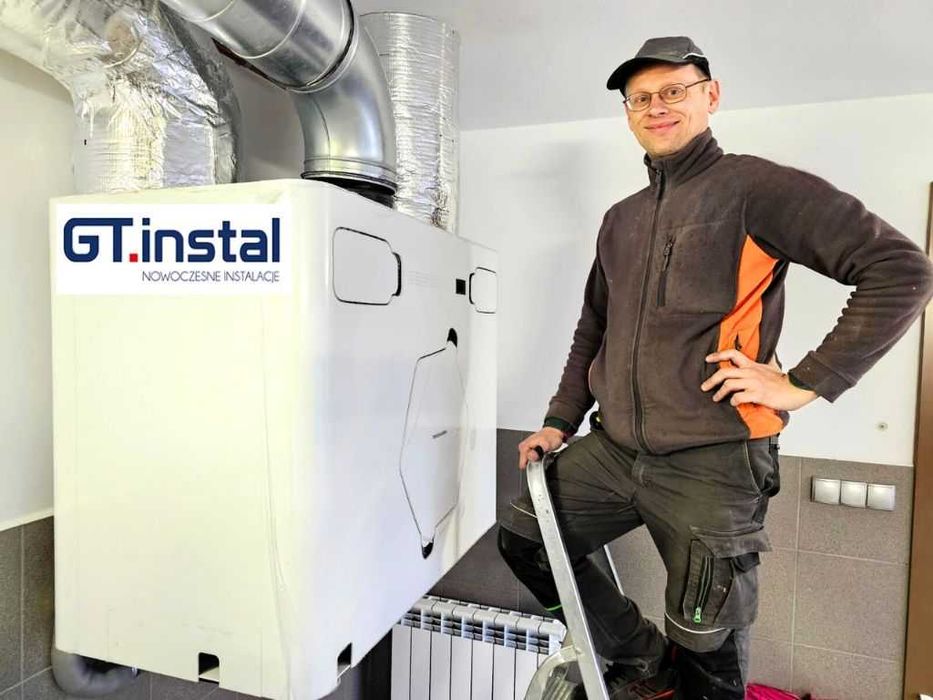 Rekuperacja Wentylacja System dla domu GRATIS czujnik CO2 i wilgoci