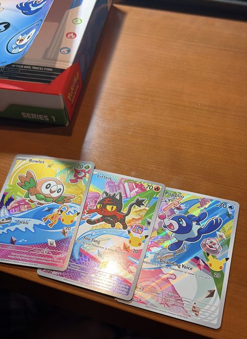Pokemon 30th anniversary 7th gen set