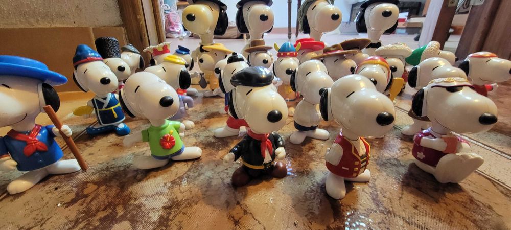Coleção Snoopy McDonald's anos 1999/2000