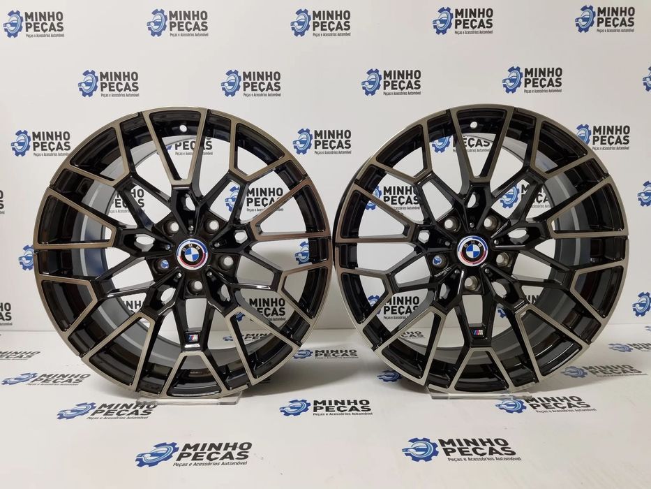 Jantes BMW Novo M4 CSL 827M em 19 Preto Face Brushed (5x120)